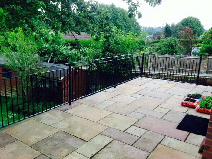 Steel balustrades
